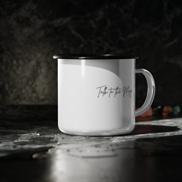 Talk to the Mug  |  Enamel Camp Cup - Image 5