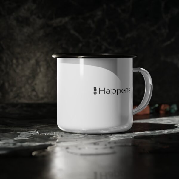 Sip Happens  |  Enamel Camp Cup - Image 5