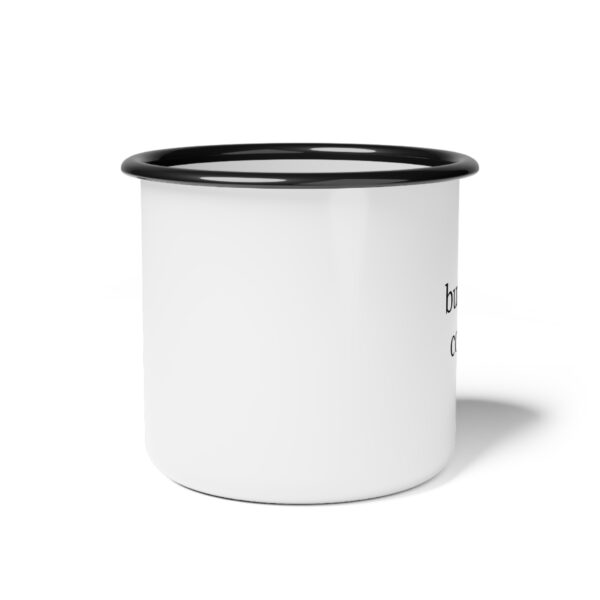 but first, coffee.  |  Enamel Camp Cup - Image 3